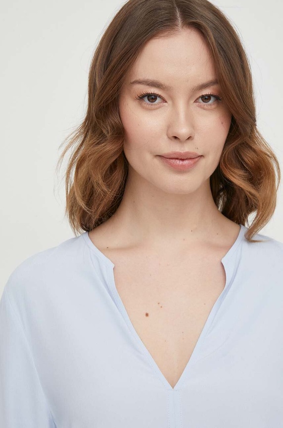 Tommy Hilfiger bluzka niebieski WW0WW40529