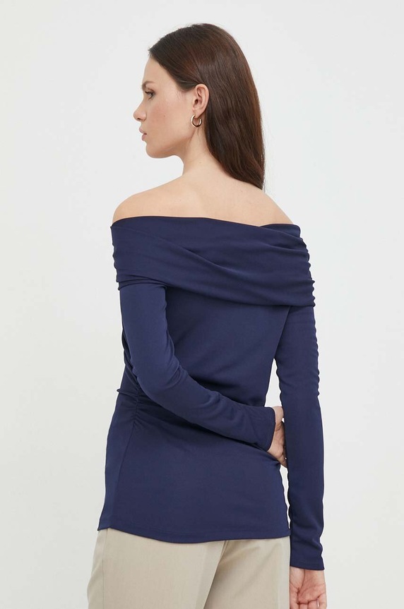 Odzież Lauren Ralph Lauren bluzka 200925897 granatowy