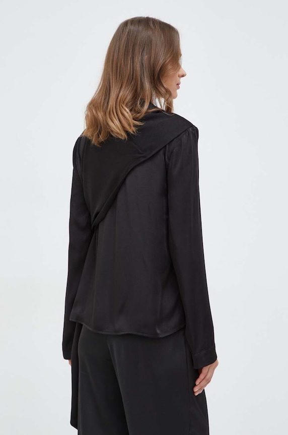 Odzież Bardot bluzka CASTIAN 59129TB.BLACK czarny