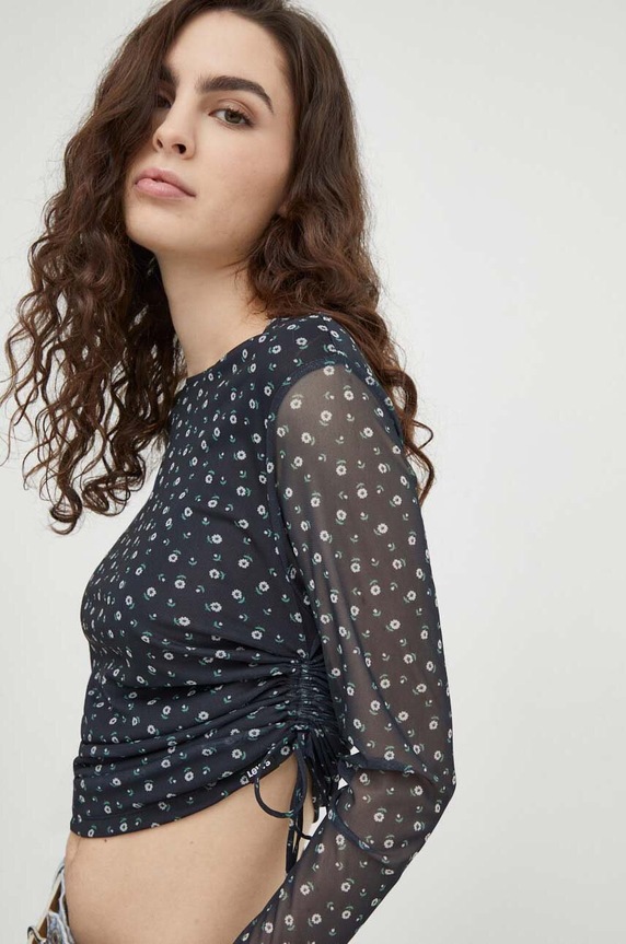 Tričko s dlhým rukávom Levi's viacfarebná A7308