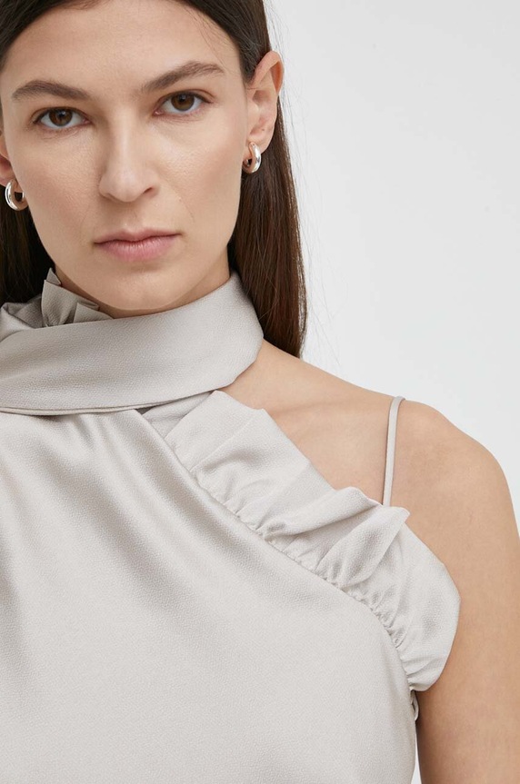 Bruuns Bazaar bluzka AcaciaBBSusie top beżowy BBW3902