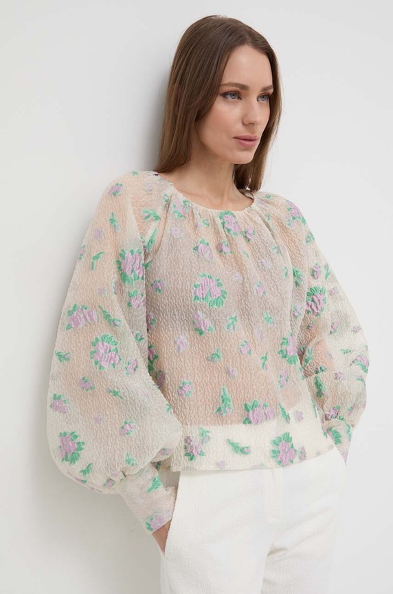 Custommade bluzka Berete beżowy 999395250