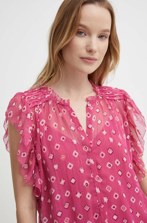 Pepe Jeans koszula MARLEY różowy PL304798