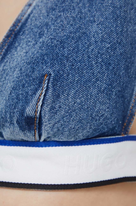 HUGO Blue top jeansowy 50515763 niebieski