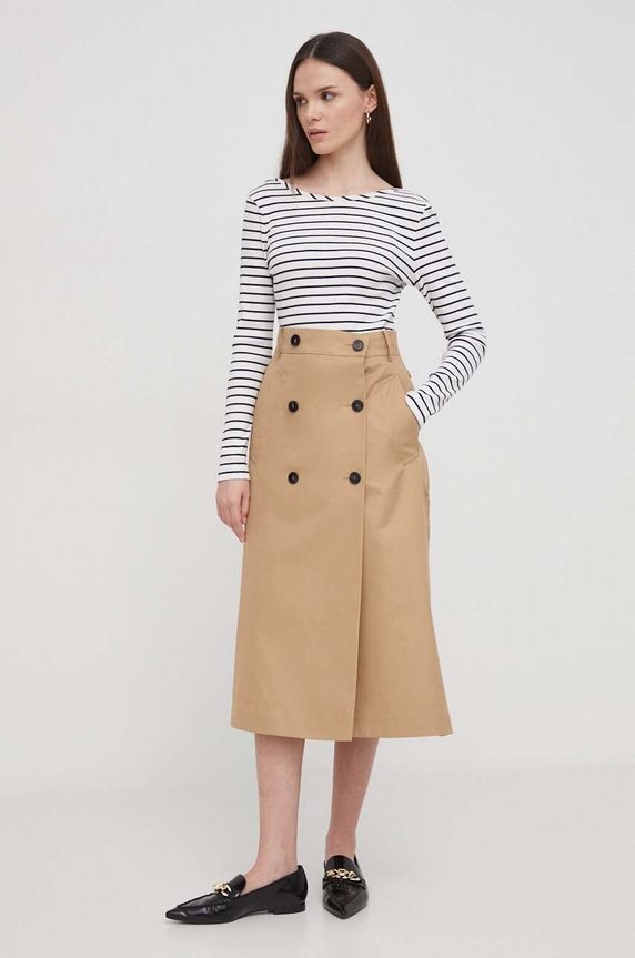 Longsleeve Barbour LML0856 λευκό AA00