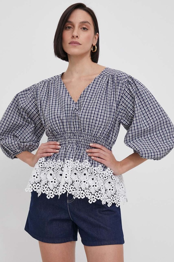 Barbour felső háromnegyedes sötétkék LSH1598