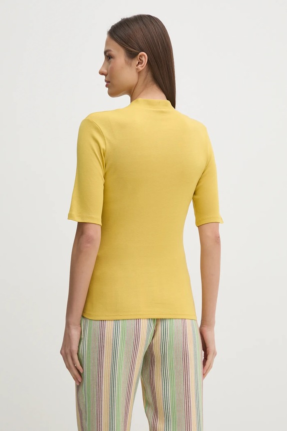 Одежда Хлопковая футболка United Colors of Benetton 3GA2D400U зелёный