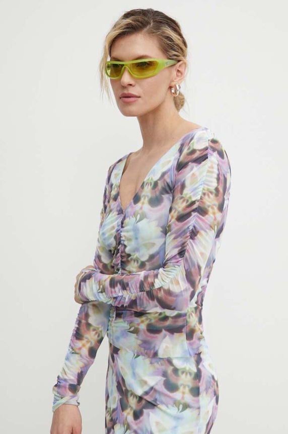 Résumé longsleeve AliaRS Blouse cu modele multicolor 20441119