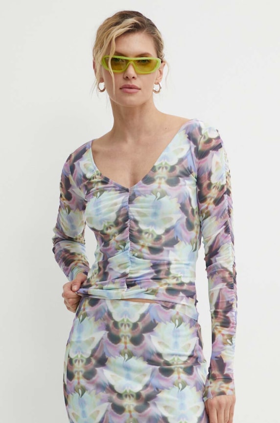 Résumé longsleeve AliaRS Blouse multicolor 20441119