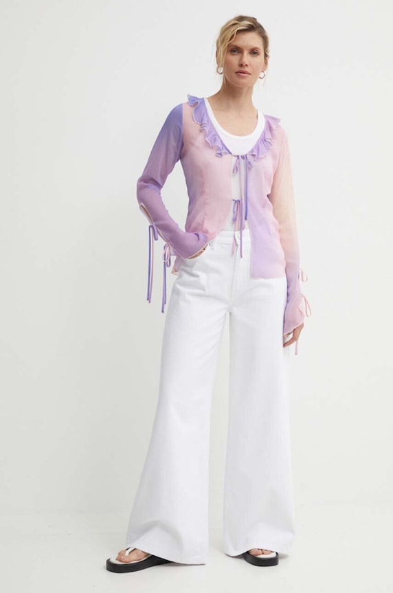 Résumé camicetta AishaRS Blouse 20731129 violetto SS24