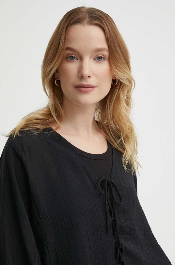 Sisley camasa negru 5OBLLQ06Y