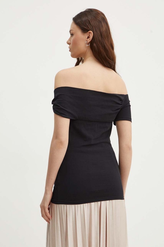 Abbigliamento Sisley camicetta 3X23L400P nero