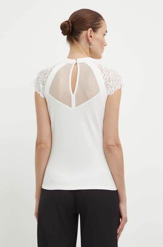 Oblečenie Blúzka Morgan DEMANE DEMANE.OFF.WHITE béžová