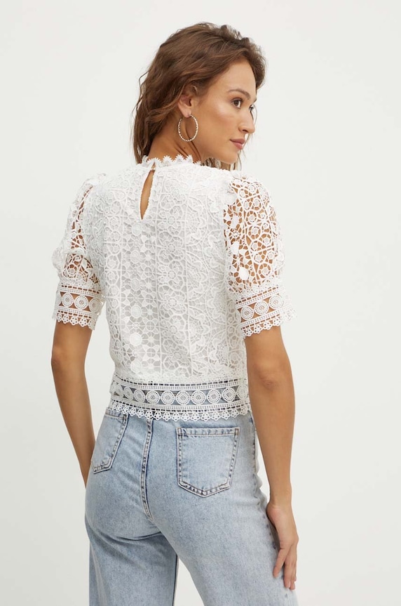 Îmbrăcăminte Morgan bluza OLAY OLAY.OFF.WHITE alb