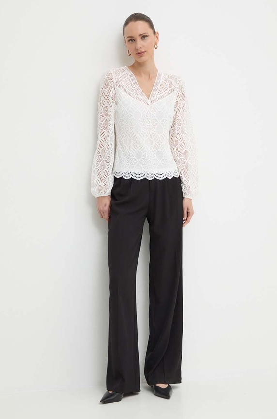Блузка Morgan TOULI TOULI.OFF.WHITE білий SS24