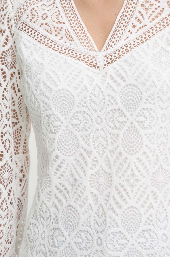 Блузка Morgan TOULI TOULI.OFF.WHITE білий