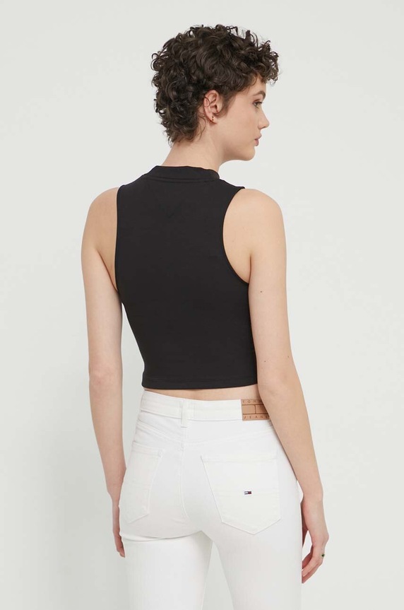 Oblečení Top Tommy Jeans DW0DW17985 černá