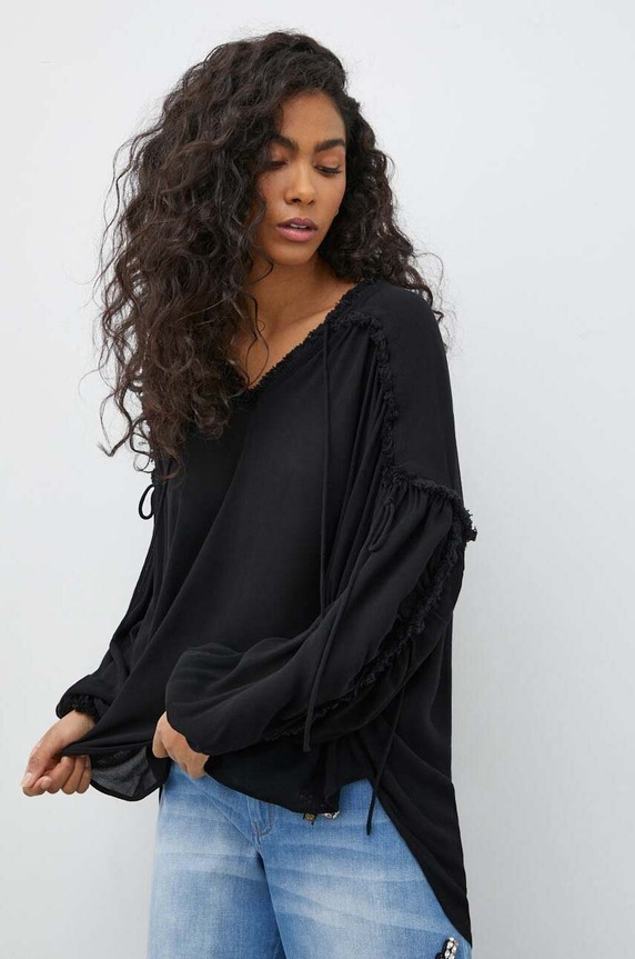 Abbigliamento MUNTHE camicetta 1007.24223 nero