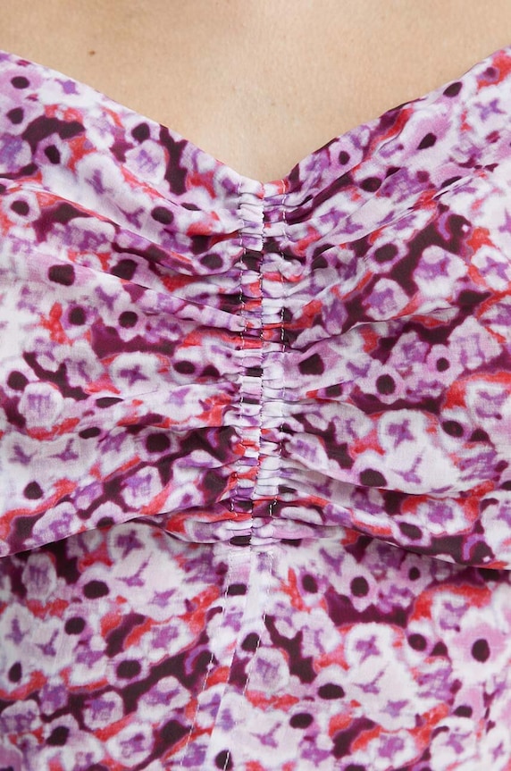 IRO bluza din amestec de matase WM16NUNILA multicolor