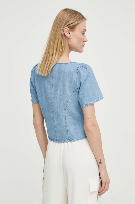 Odzież Levi's bluzka jeansowa A7332 niebieski