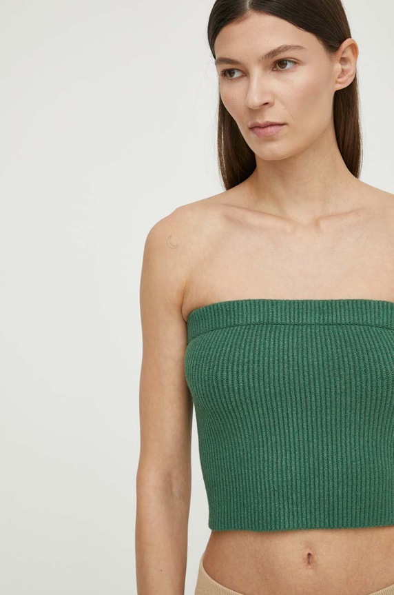 Top By Malene Birger zelená Q72229003