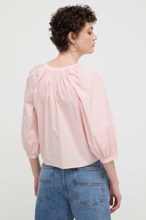 Odjeća Pamučna košulja Desigual GISELLE 24SWBW12 roza