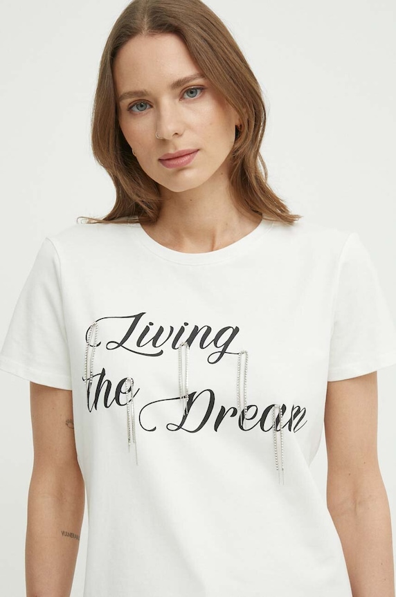 Μπλουζάκι Artigli μπεζ AT38515.PANNA