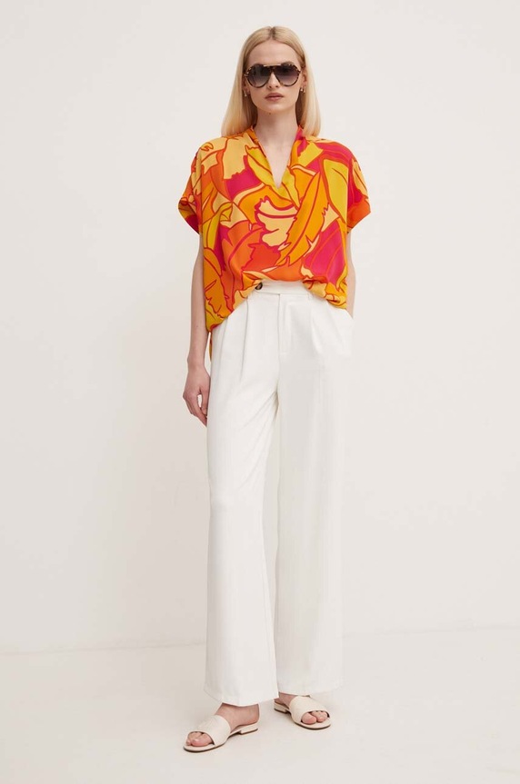 Joseph Ribkoff bluzka 242008 pomarańczowy SS24