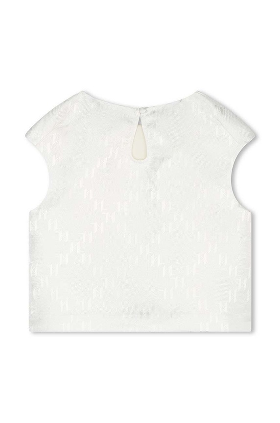Detská mikina Karl Lagerfeld Z30117.102.108 béžová SS24