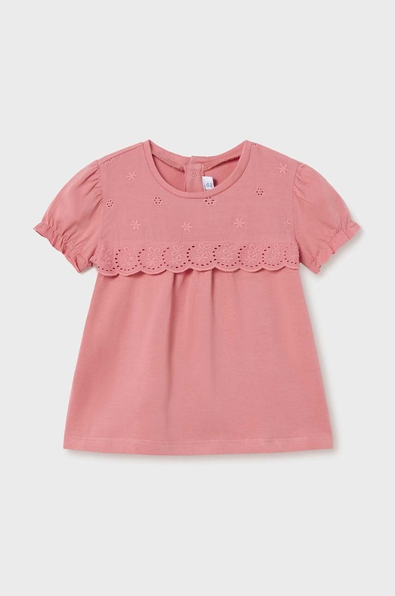 Mayoral bluza bebe uni roz 1006.4E.Baby.PPYH