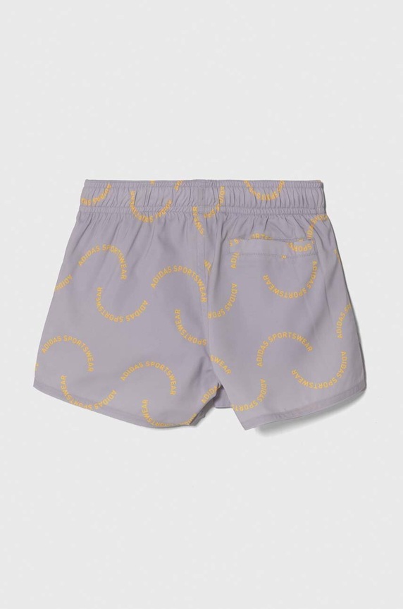 Dječje kratke hlače za kupanje adidas Performance WVE CLX SL KIDS IP1582 ljubičasta SS24