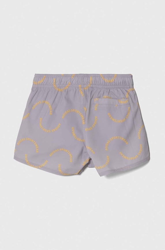 Dječje kratke hlače za kupanje adidas Performance WVE CLX SL KIDS IP1582 ljubičasta SS24