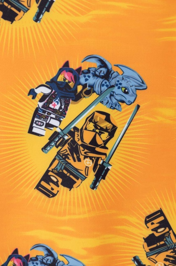Chłopiec Lego longsleeve kąpielowy dziecięcy 12011189 pomarańczowy