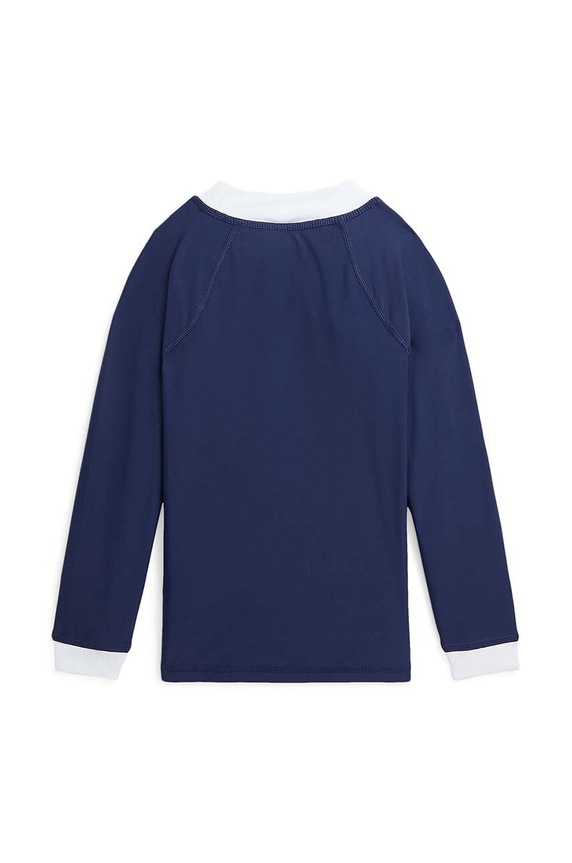 Polo Ralph Lauren longsleeve kąpielowy dziecięcy 322934632001 granatowy SS24