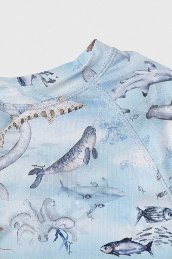 Jamiks gyerek fürdőruha póló kék TRAYER.II.Bluz.JLG143.B