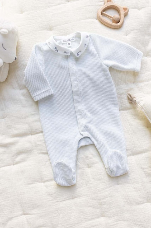 Tartine et Chocolat costum bebe set albastru TY54160.49.74