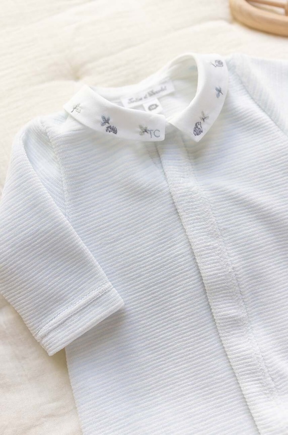 Tartine et Chocolat costum bebe TY54160.49.74 albastru