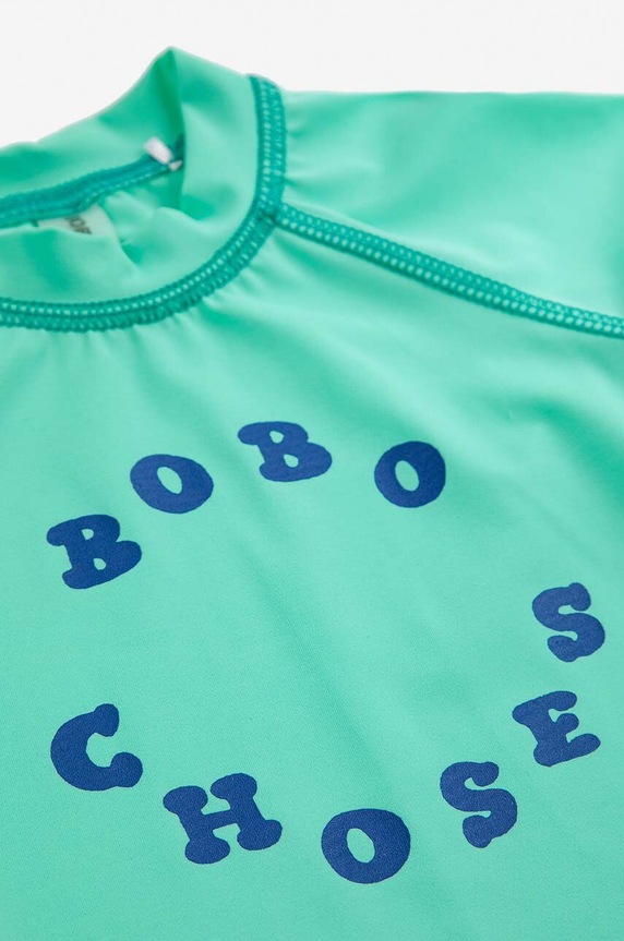 Αγορίστικα Παιδικό μπλουζάκι για κολύμπι Bobo Choses 124AB120 τιρκουάζ