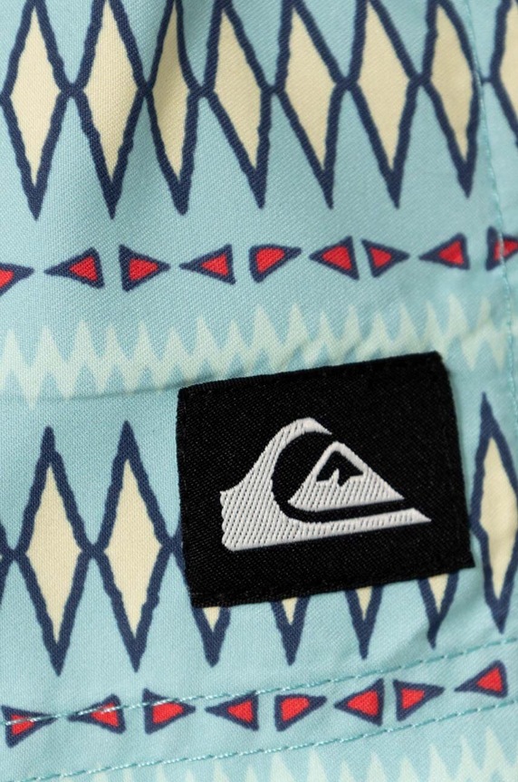 CHLAPEC Dětské plavkové šortky Quiksilver HERITAGE AQKJV03030 tyrkysová