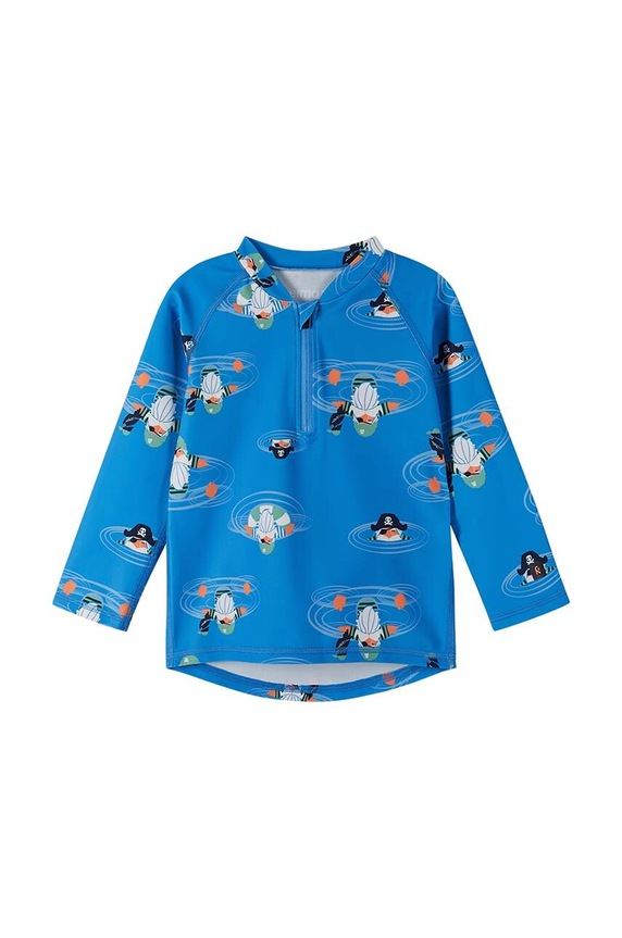 Reima longsleeve kąpielowy niemowlęcy Tuvalu Produkt niemowlęcy niebieski 5200133A.PPYH