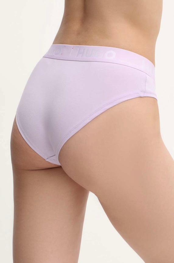 HUGO figi 50480165 fioletowy SS25