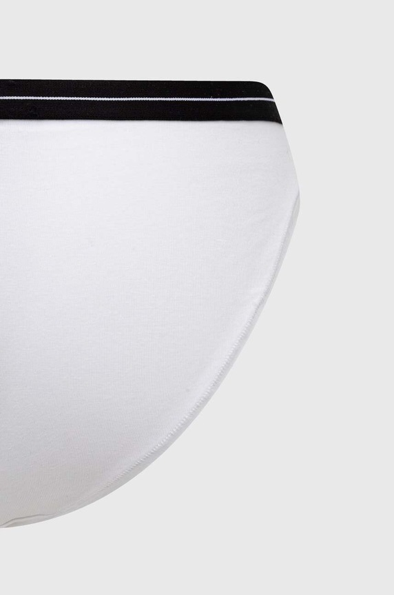 BOSS figi damskie z bawełną 3P BRIEF 3-pack biały 50510016