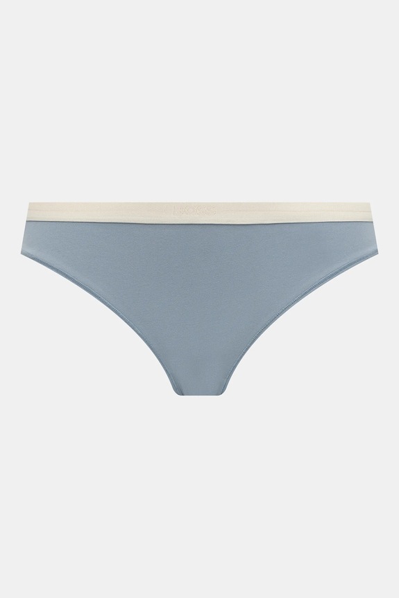 Odzież BOSS figi damskie z bawełną 3P BRIEF 3-pack 50510016 czarny