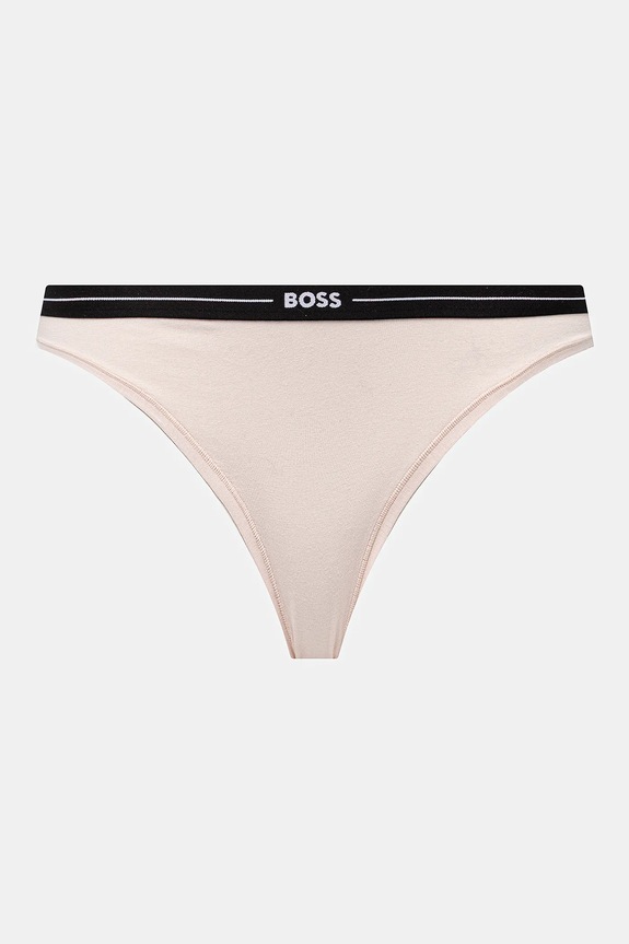 Odzież BOSS figi damskie z bawełną 3P BRIEF 3-pack 50510016 czarny