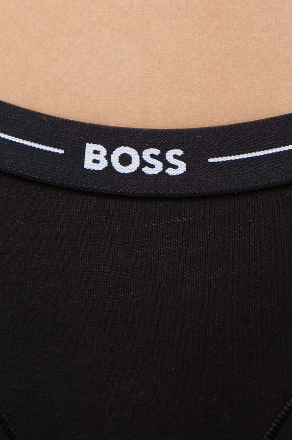 BOSS stringi damskie bawełniane z elastanem 3P THONG 3-pack 50510030
