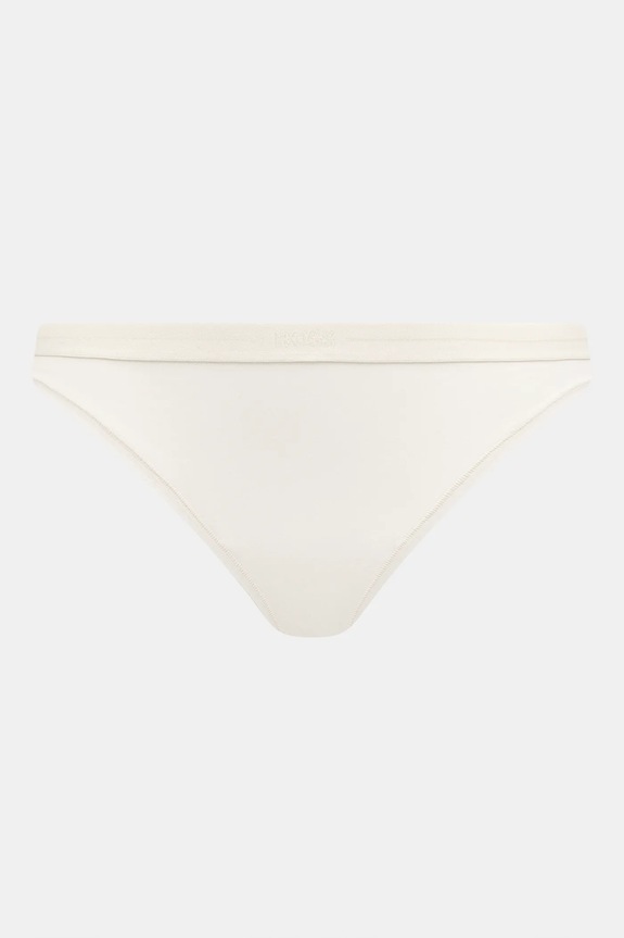 Odzież BOSS stringi damskie bawełniane z elastanem 3P THONG 3-pack 50510030 czarny