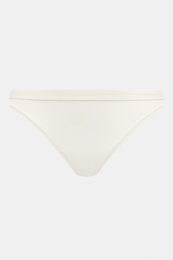 Odzież BOSS stringi damskie bawełniane z elastanem 3P THONG 3-pack 50510030 czarny