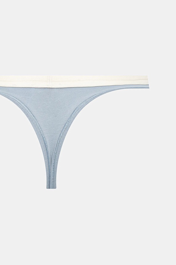BOSS stringi damskie bawełniane z elastanem 3P THONG 3-pack 50510030
