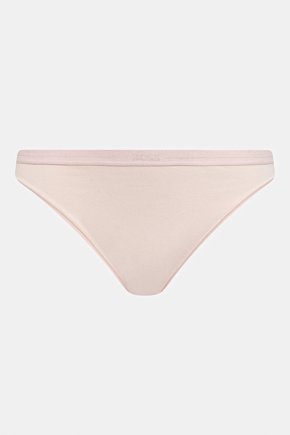 BOSS stringi damskie bawełniane z elastanem 3P THONG 3-pack 50510030 multicolor AA00