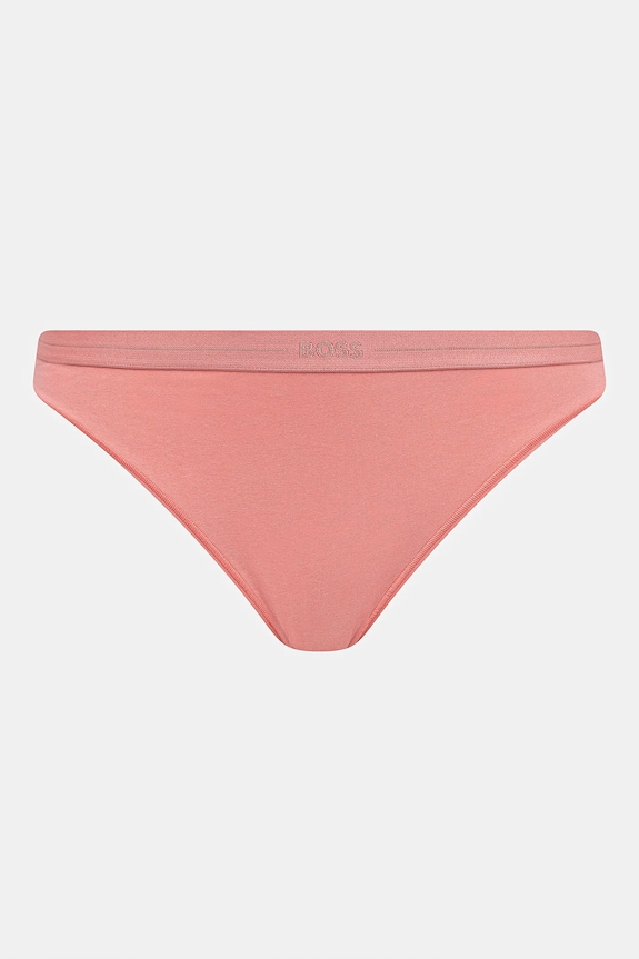 Odzież BOSS stringi damskie bawełniane z elastanem 3P THONG 3-pack 50510030 multicolor